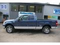 True Blue Metallic - F150 XLT SuperCab 4x4 Photo No. 2