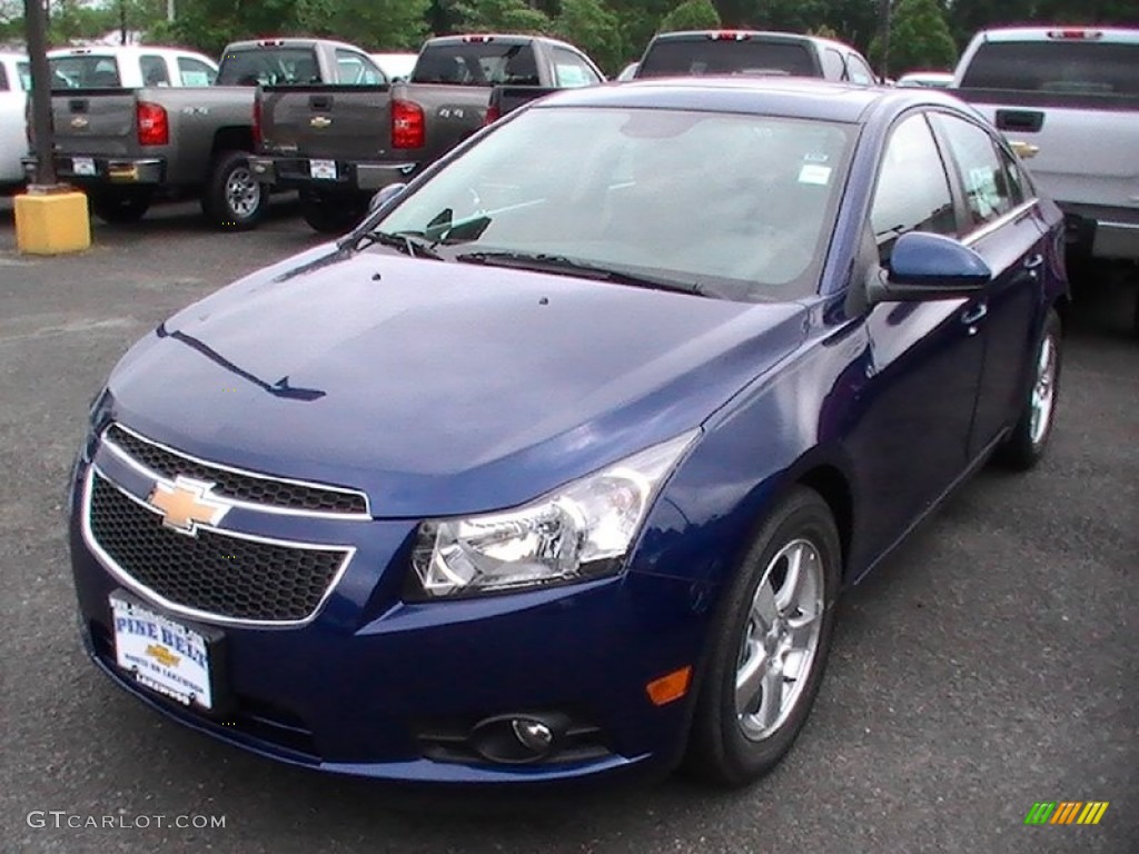 2012 Cruze LT - Blue Topaz Metallic / Jet Black photo #1