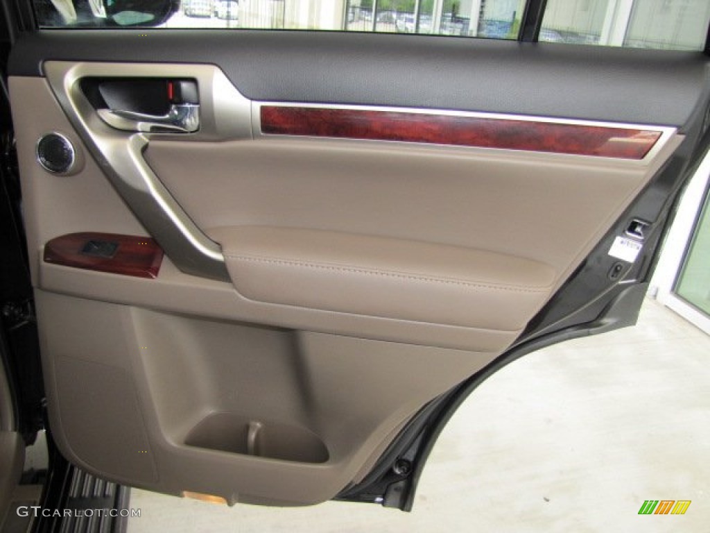 2010 Lexus GX 460 Sepia Door Panel Photo #66108639