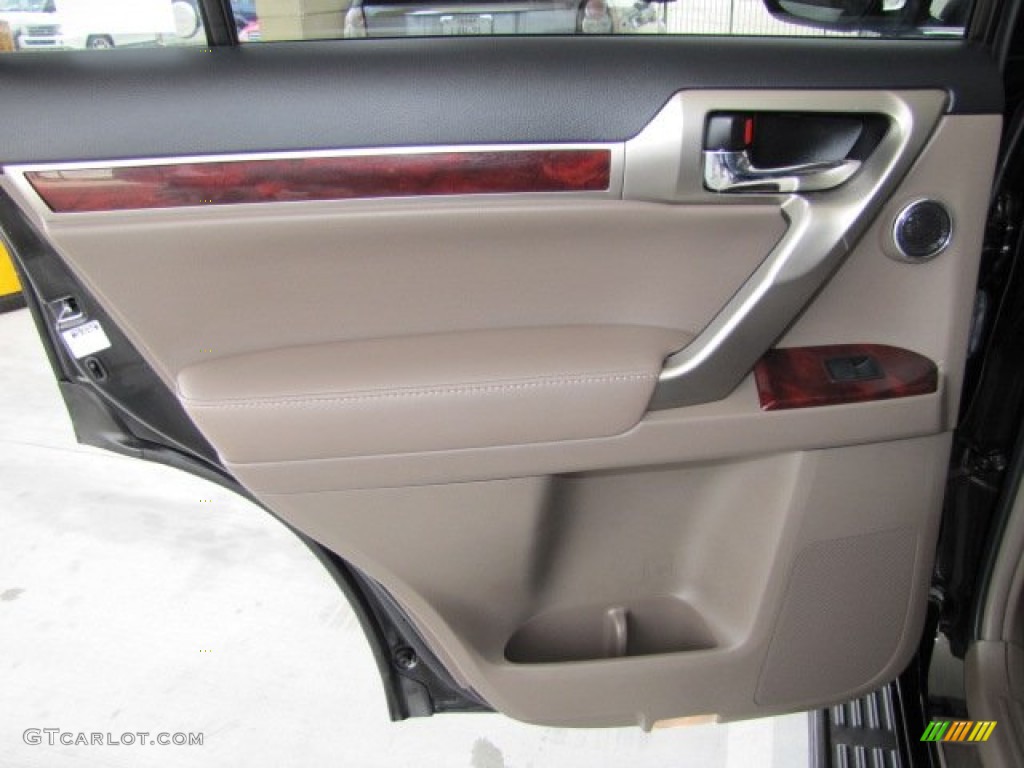 2010 Lexus GX 460 Sepia Door Panel Photo #66108648