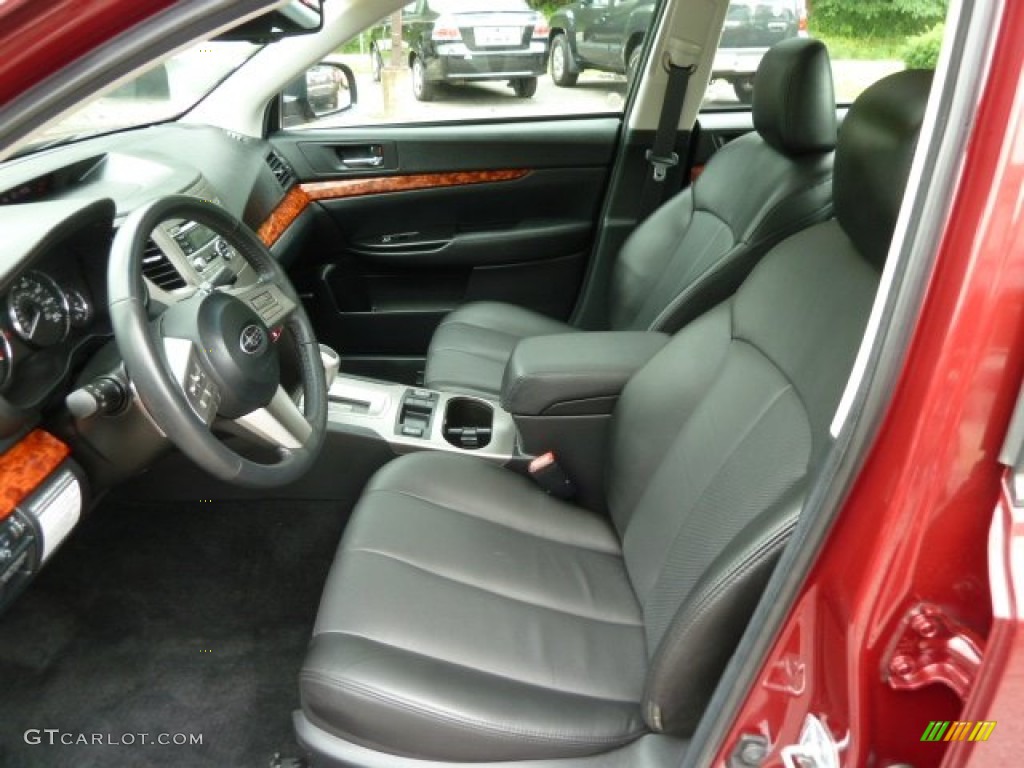 Off-Black Interior 2011 Subaru Legacy 3.6R Limited Photo #66109431
