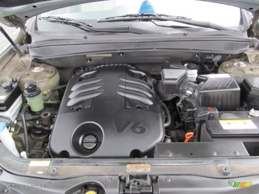2008 Hyundai Santa Fe Limited 4WD 3.3 Liter DOHC 24-Valve VVT V6 Engine Photo #66110265