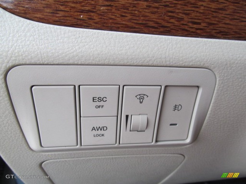 2008 Hyundai Santa Fe Limited 4WD Controls Photo #66110325