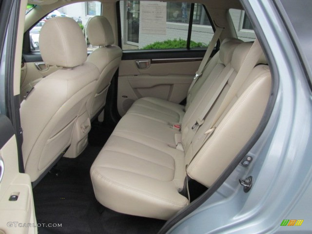 2008 Hyundai Santa Fe Limited 4WD Rear Seat Photo #66110352