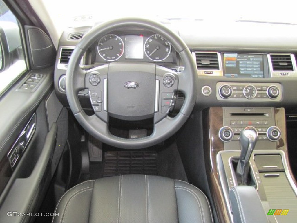 2011 Land Rover Range Rover Sport HSE LUX Ebony/Ebony Dashboard Photo #66110487