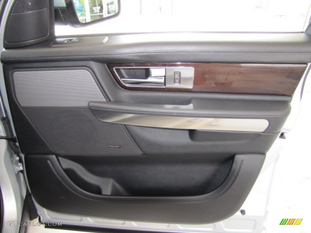 2011 Land Rover Range Rover Sport HSE LUX Ebony/Ebony Door Panel Photo #66110763