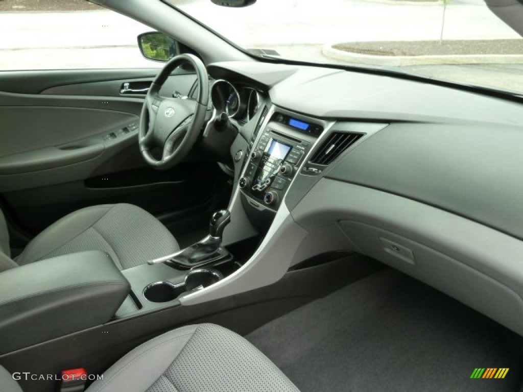 2011 Sonata SE - Pacific Blue Pearl / Gray photo #12