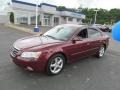 2010 Dark Cherry Red Hyundai Sonata SE V6  photo #5