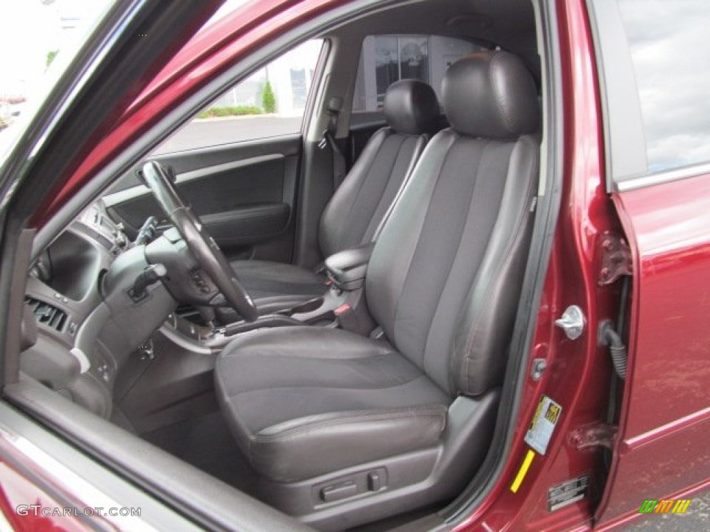 2010 Hyundai Sonata SE V6 Front Seat Photos