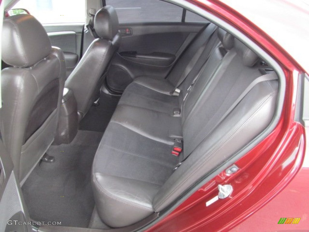 2010 Hyundai Sonata SE V6 Rear Seat Photos