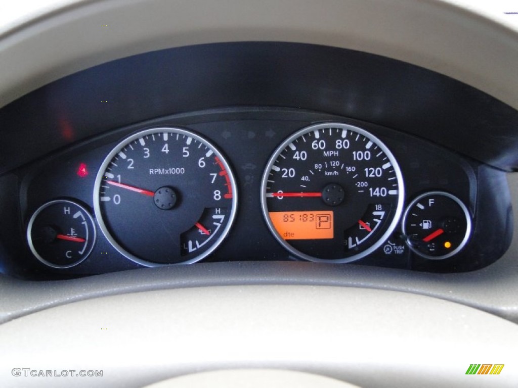 2007 Nissan Pathfinder S Gauges Photos