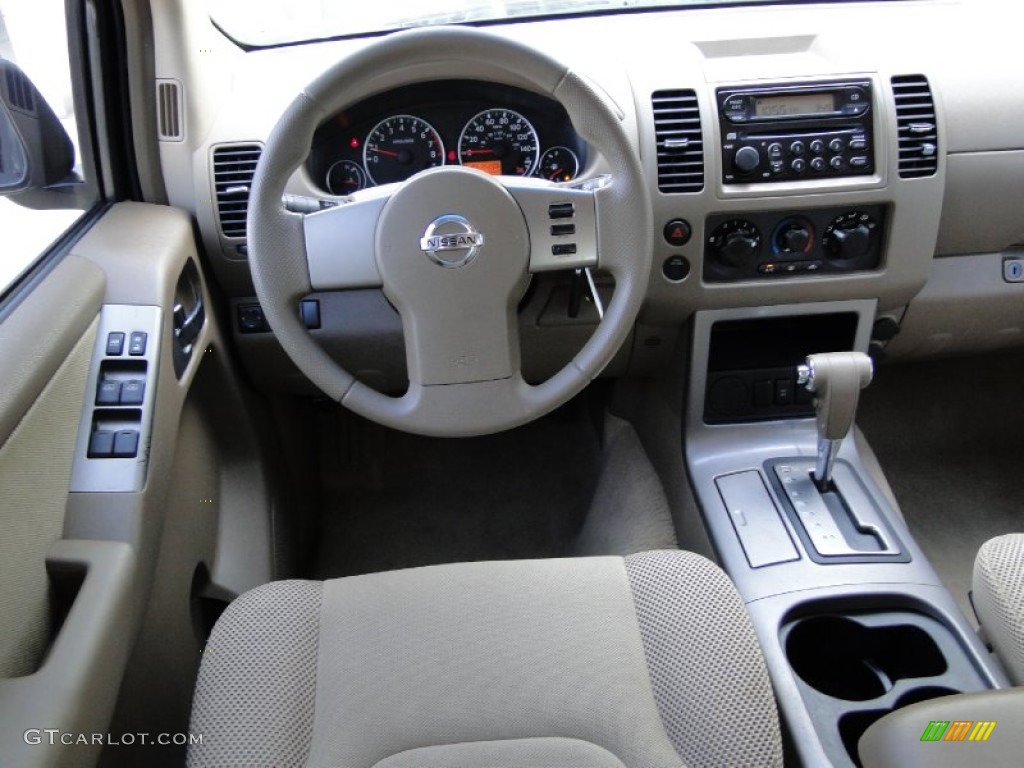 2007 Nissan Pathfinder S Desert Dashboard Photo #66111024