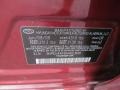 DR: Dark Cherry Red 2010 Hyundai Sonata SE V6 Color Code