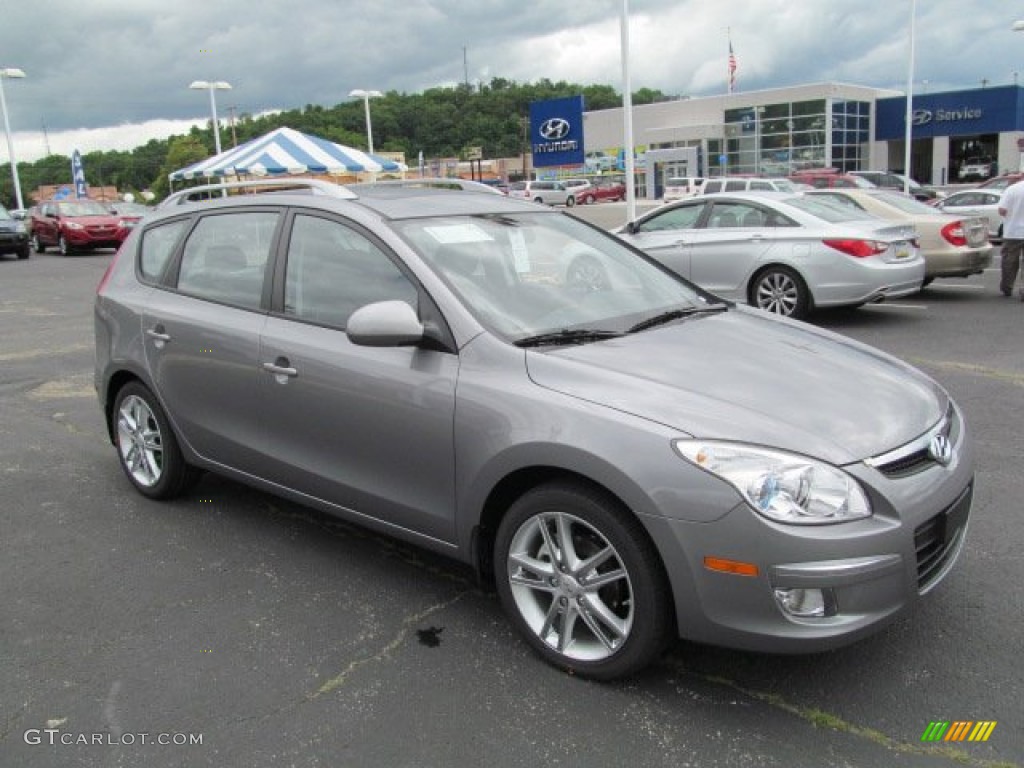 2012 Elantra SE Touring - Titanium Gray Metallic / Black photo #1