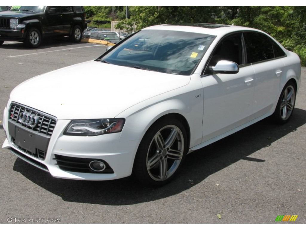 Ibis White 2011 Audi S4 3.0 quattro Sedan Exterior Photo #66111708