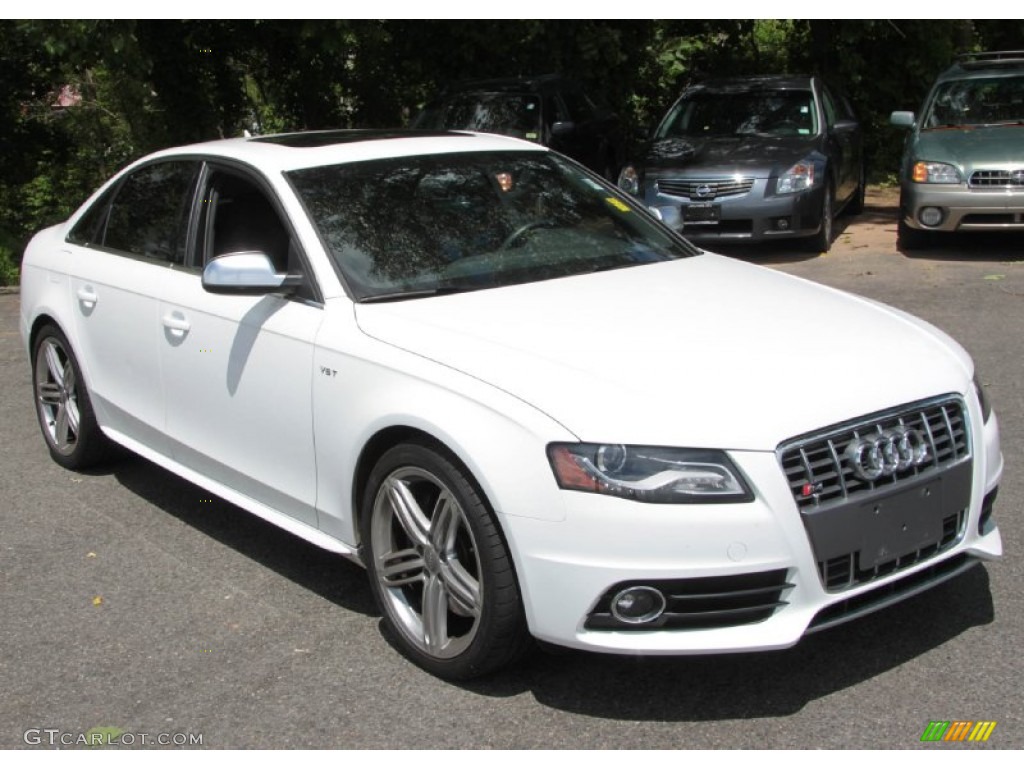 Ibis White 2011 Audi S4 3.0 quattro Sedan Exterior Photo #66111738