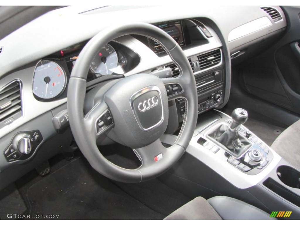 2011 Audi S4 3.0 quattro Sedan Black Dashboard Photo #66111816