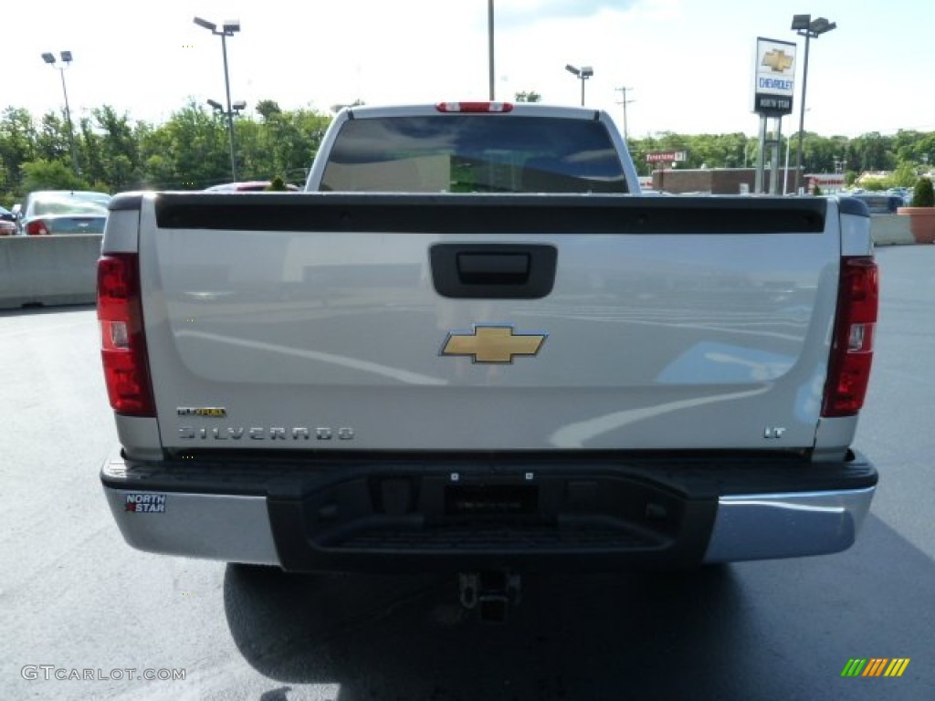 2008 Silverado 1500 LT Extended Cab 4x4 - Silver Birch Metallic / Ebony photo #4