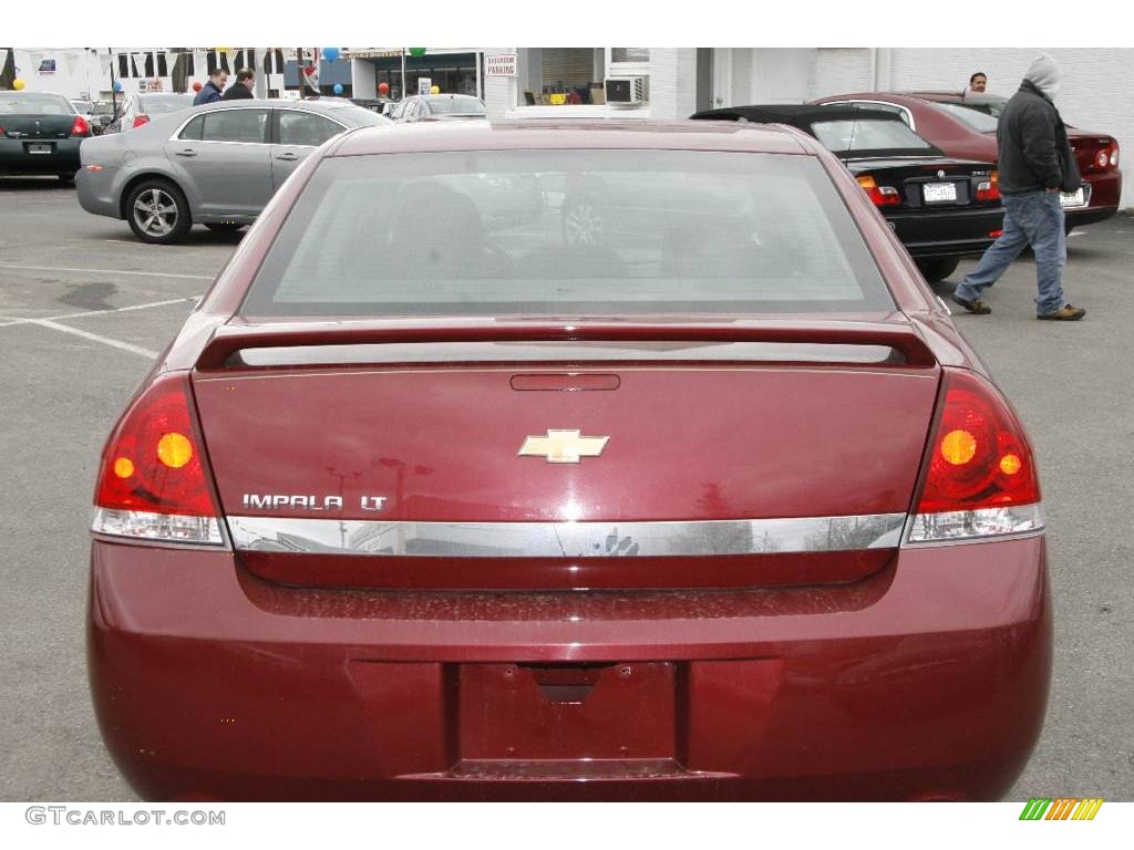 2006 Impala LT - Sport Red Metallic / Ebony Black photo #6