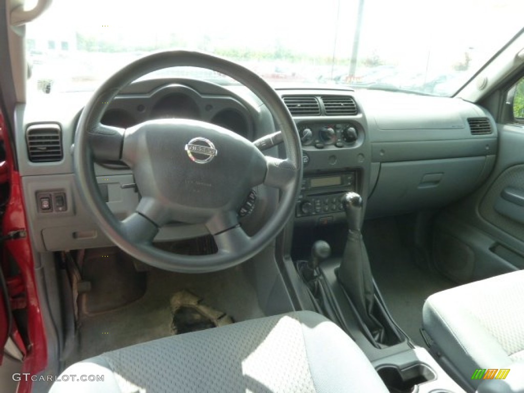 Gray Celadon Interior 2002 Nissan Xterra XE V6 4x4 Photo #66113914