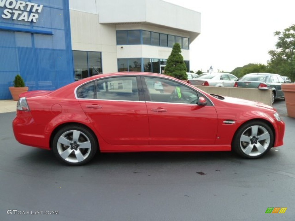 2009 G8 GT - Liquid Red / Onyx photo #2