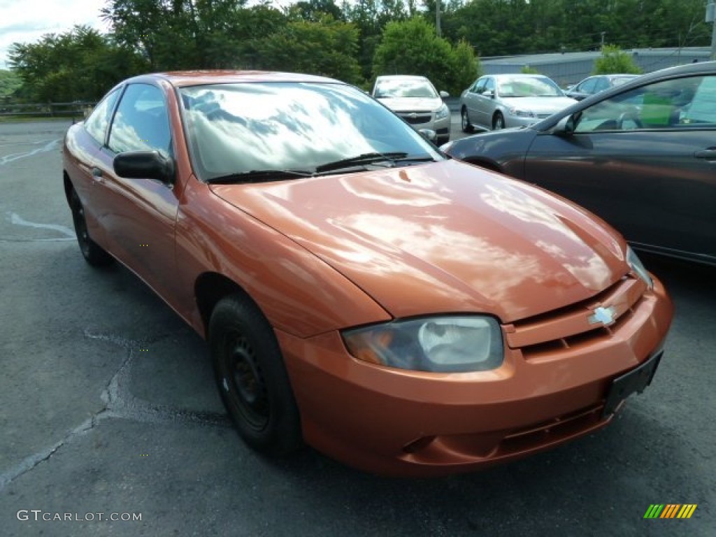 2004 Cavalier Coupe - Sunburst Orange / Graphite photo #1