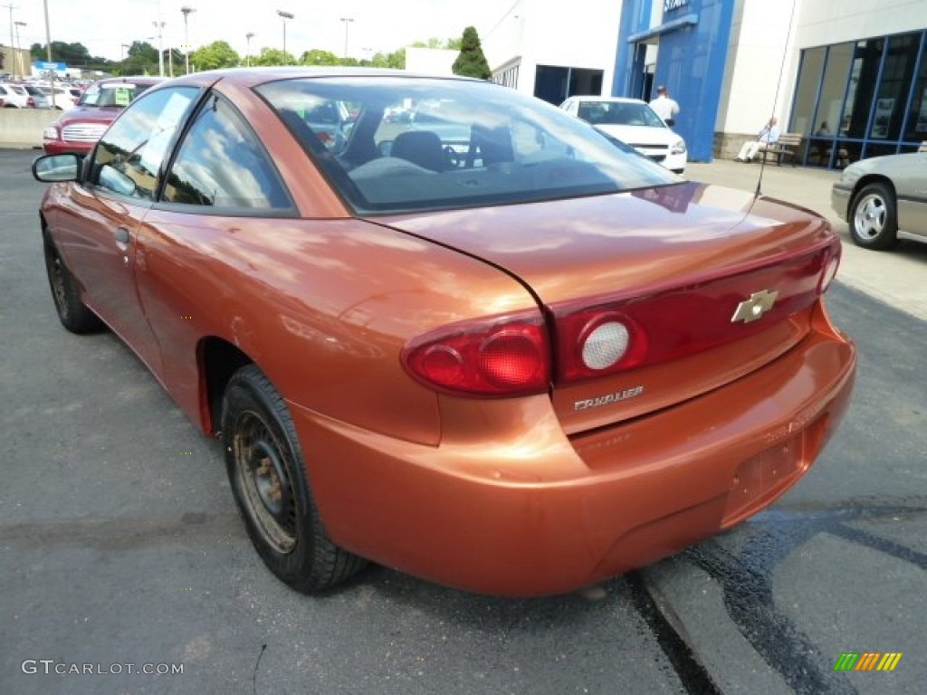 2004 Cavalier Coupe - Sunburst Orange / Graphite photo #4
