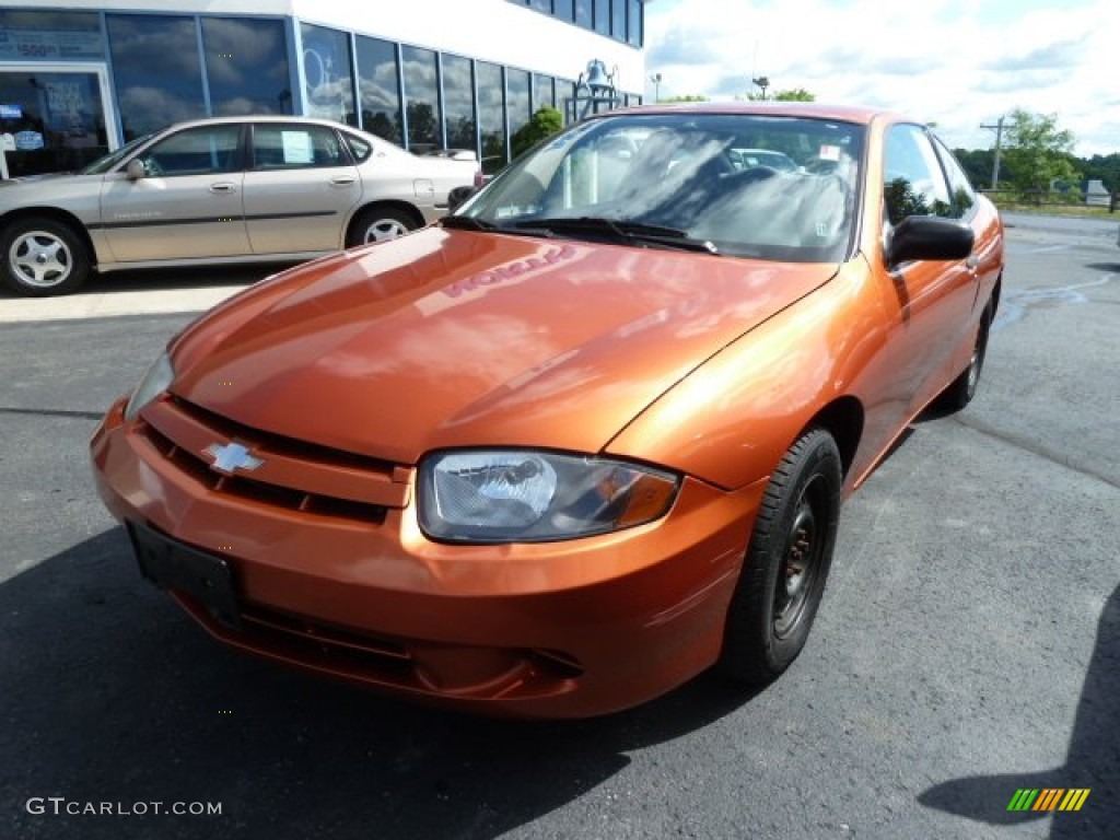 2004 Cavalier Coupe - Sunburst Orange / Graphite photo #5