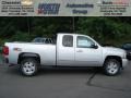 2012 Silver Ice Metallic Chevrolet Silverado 1500 LT Extended Cab 4x4  photo #1