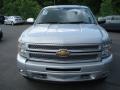 2012 Silver Ice Metallic Chevrolet Silverado 1500 LT Extended Cab 4x4  photo #3