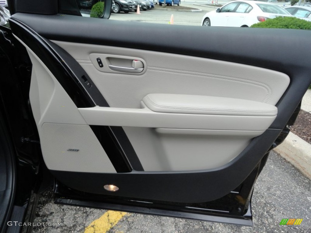 2009 Mazda CX-9 Touring AWD Sand Door Panel Photo #66115842
