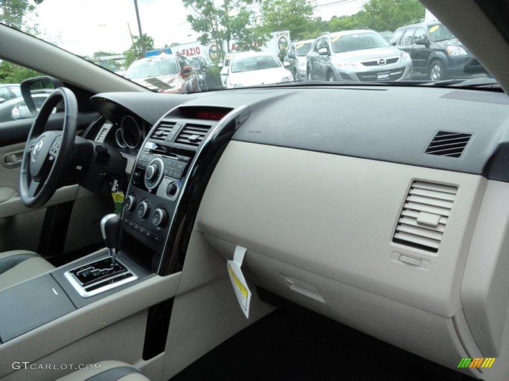 2009 Mazda CX-9 Touring AWD Sand Dashboard Photo #66115851