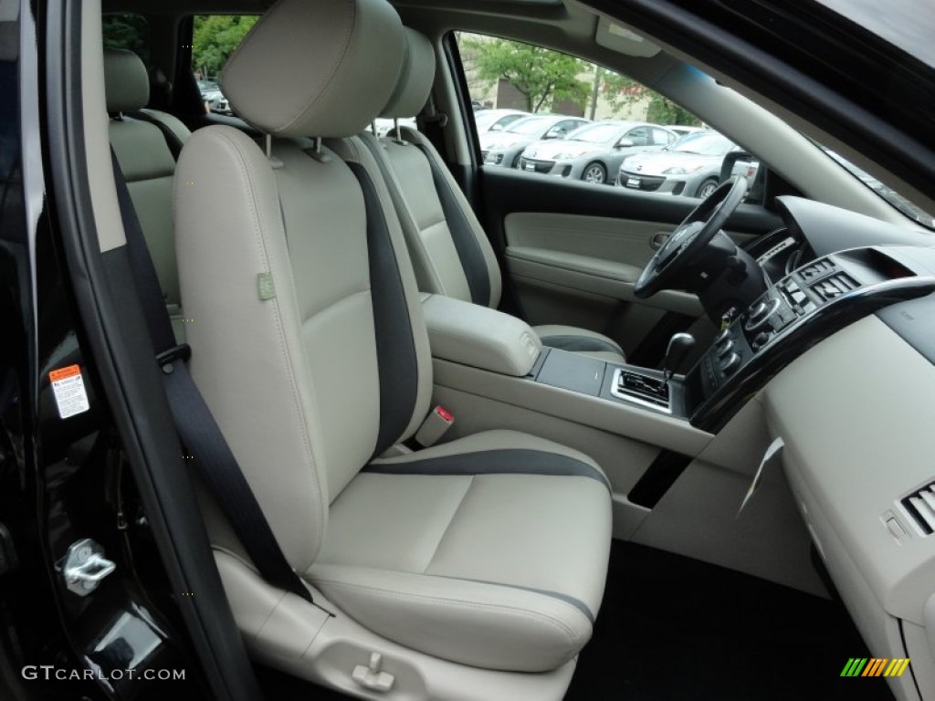 Sand Interior 2009 Mazda CX-9 Touring AWD Photo #66115857