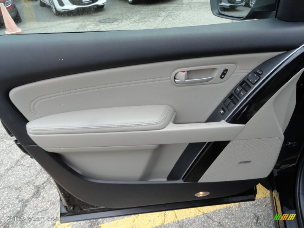 2009 Mazda CX-9 Touring AWD Sand Door Panel Photo #66115929