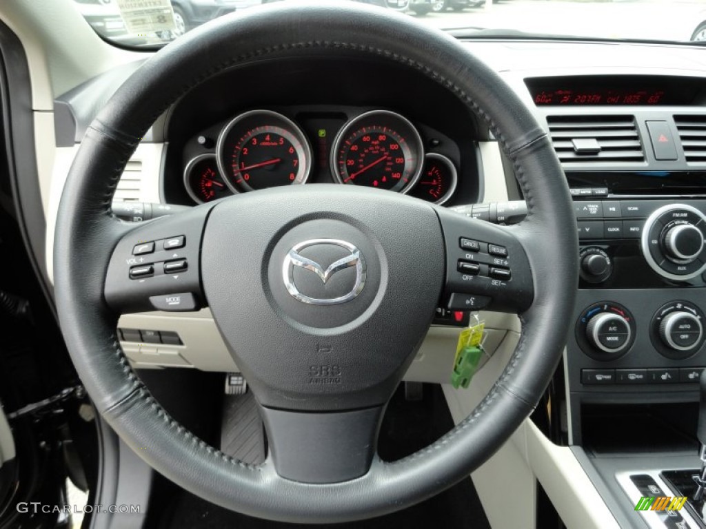 2009 Mazda CX-9 Touring AWD Steering Wheel Photos