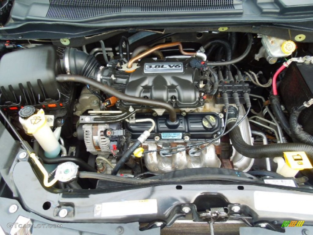 2010 Dodge Grand Caravan SXT 3.8 Liter OHV 12-Valve V6 Engine Photo #66116274
