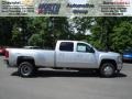 Silver Ice Metallic 2012 Chevrolet Silverado 3500HD LTZ Crew Cab 4x4 Dually