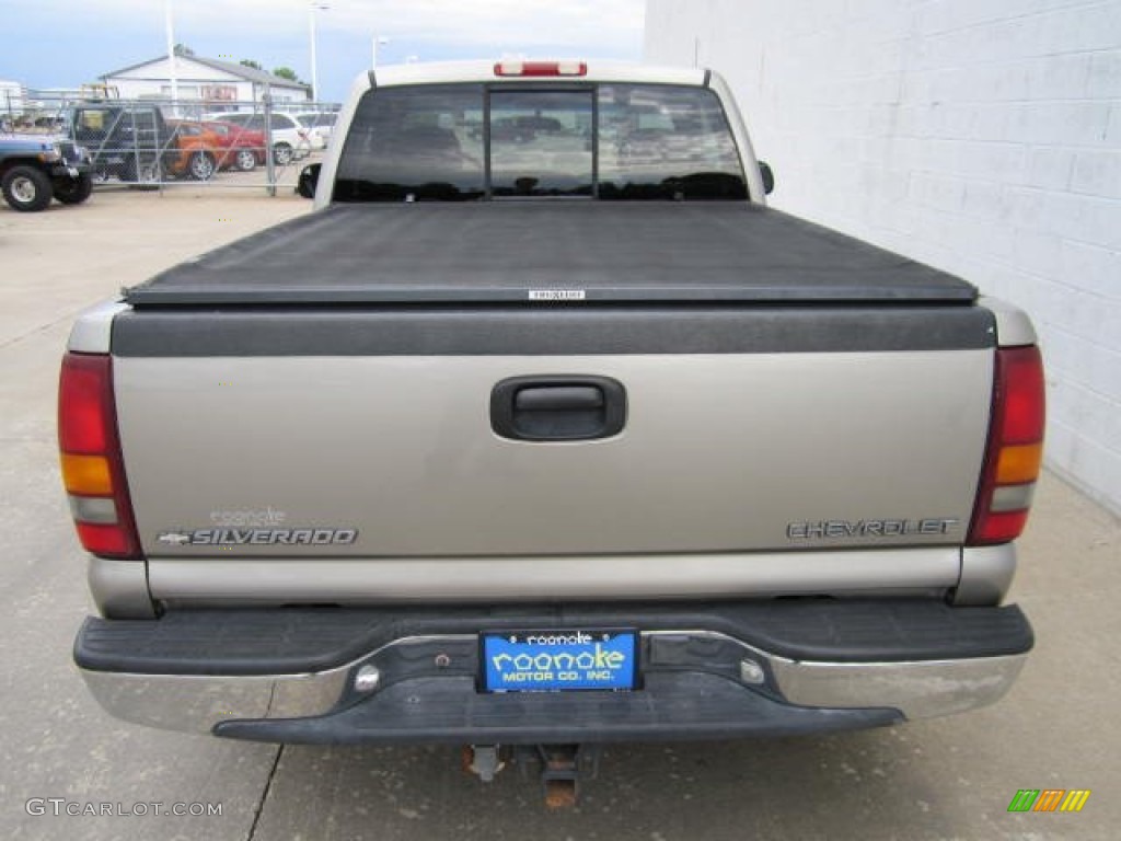 1999 Silverado 1500 LS Regular Cab - Light Pewter Metallic / Graphite photo #7