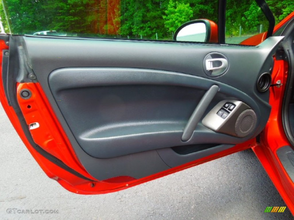 2008 Mitsubishi Eclipse GS Coupe Dark Charcoal Door Panel Photo #66117600