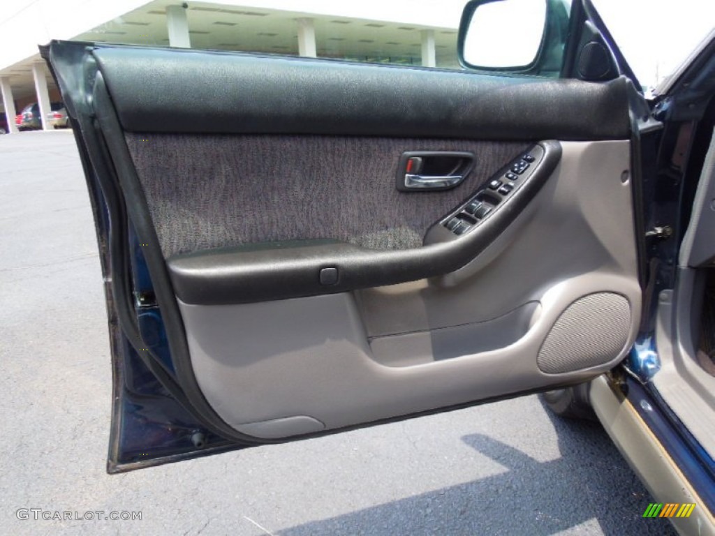 2001 Outback Wagon - Deep Sapphire Metallic / Black photo #7