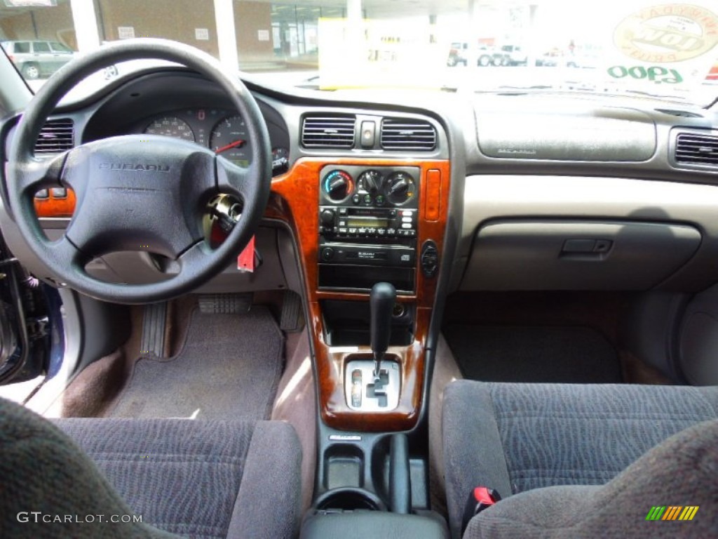 2001 Outback Wagon - Deep Sapphire Metallic / Black photo #16