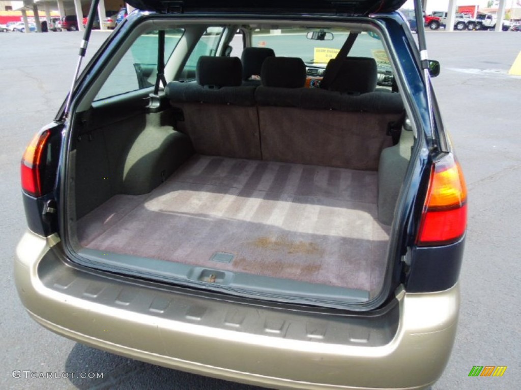 2001 Outback Wagon - Deep Sapphire Metallic / Black photo #17