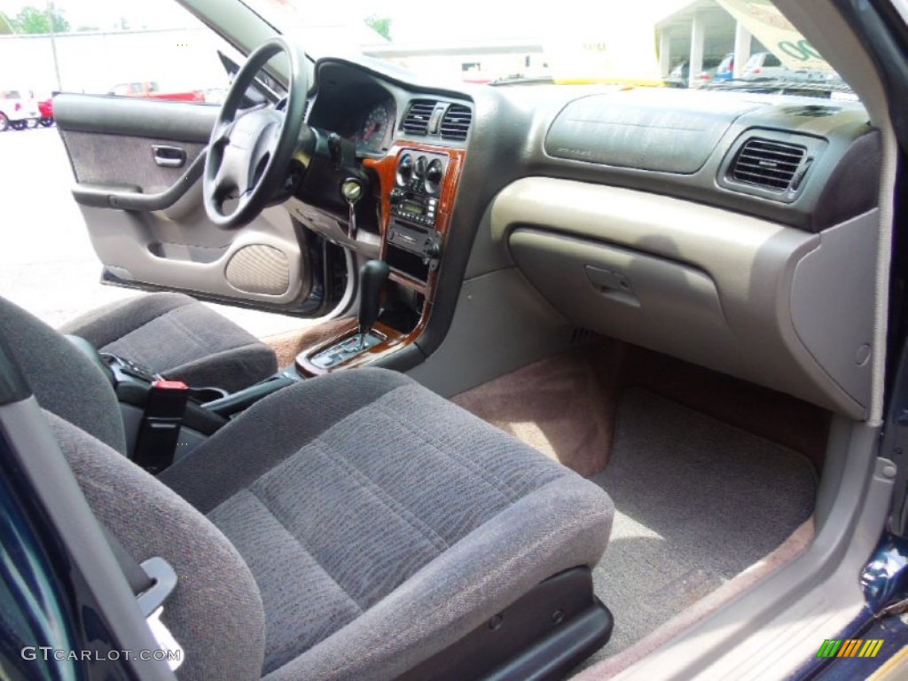 2001 Outback Wagon - Deep Sapphire Metallic / Black photo #20