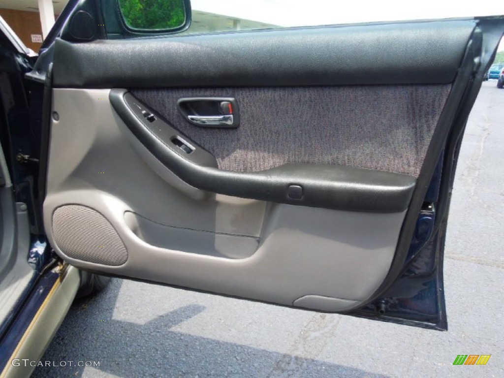 2001 Outback Wagon - Deep Sapphire Metallic / Black photo #21