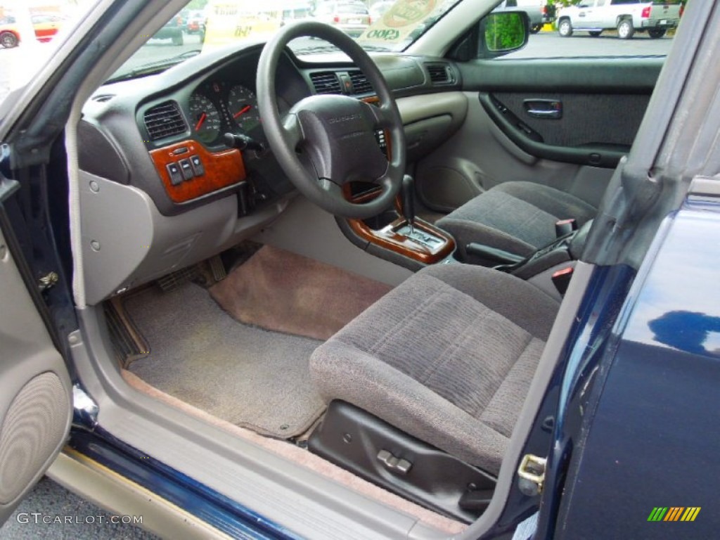 2001 Outback Wagon - Deep Sapphire Metallic / Black photo #24