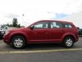 2010 Inferno Red Crystal Pearl Coat Dodge Journey SE  photo #2