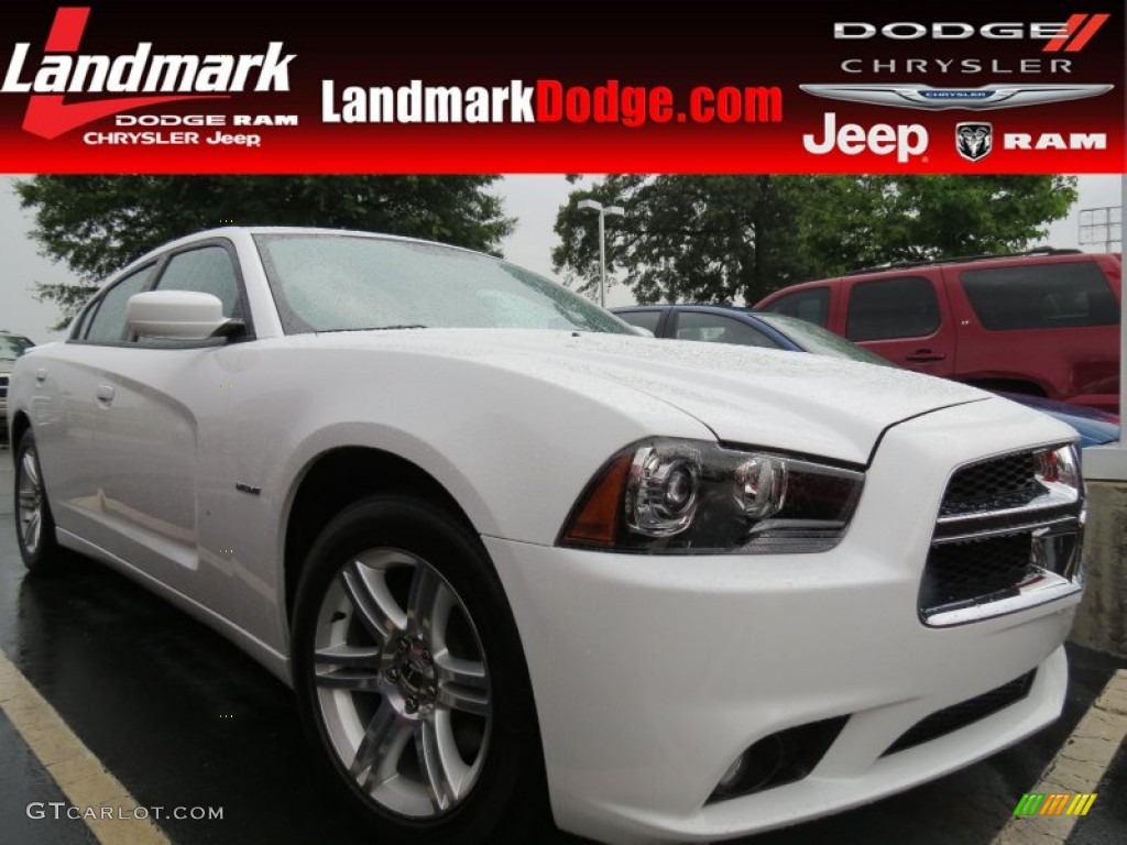 2011 Charger R/T - Bright White / Black photo #1