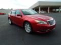 Deep Cherry Red Crystal Pearl Coat 2012 Chrysler 200 Touring Sedan Exterior