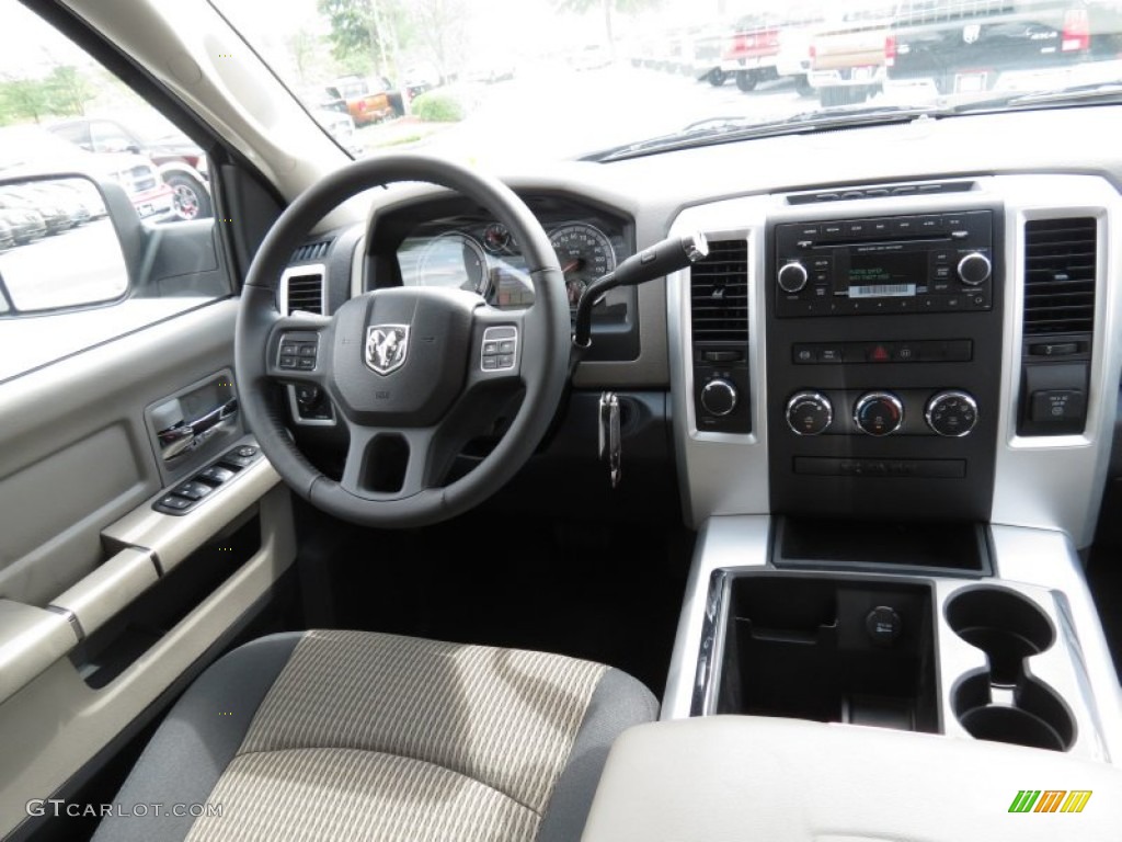 2012 Dodge Ram 3500 HD Big Horn Crew Cab 4x4 Dually Dark Slate/Medium Graystone Dashboard Photo #66118905