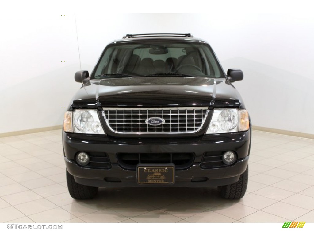2004 Explorer Limited 4x4 - Black / Graphite photo #2